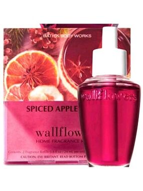 SPICED APPLE TODDY WALLFLOWER FRAGRANCE 2-PIECE REFILLS BY BATH & BODY WORKS